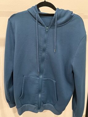 NFINITY Slate Blue Zip-Up Hoodie